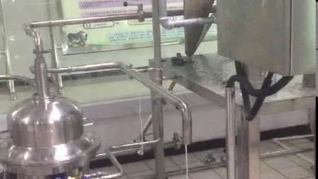Séparateur de centrifugeuse de crème de lait de laiterie d'acier inoxydable de grande capacité